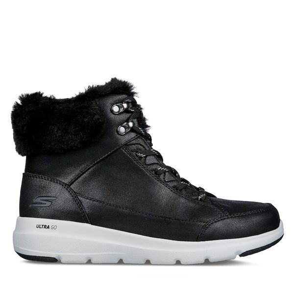 Skechers Боти Skechers Glacial Ultra Cozyly 144178/BLK Черен