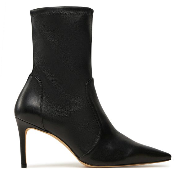 Stuart Weitzman Боти Stuart Weitzman Stuart 85 Str Bootie SB657 Черен
