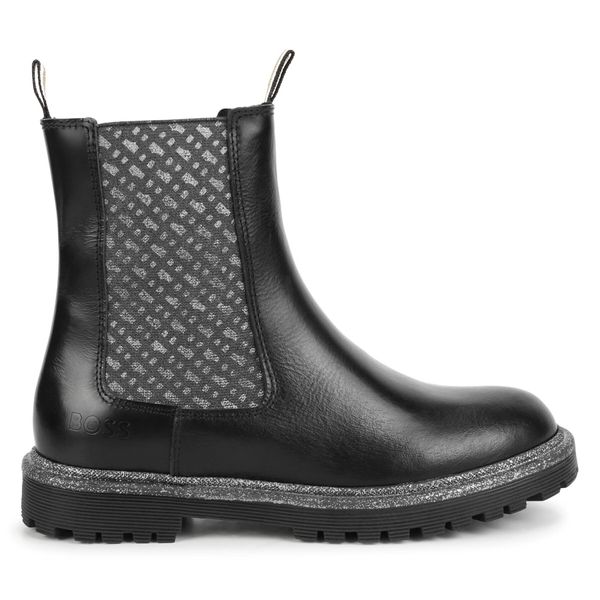 BOSS Боти тип челси Boss J19088 S Черен