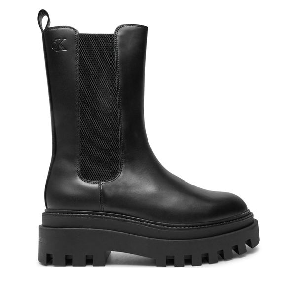 Calvin Klein Jeans Боти тип челси Calvin Klein Jeans Flatform YW0YW01542 Черен