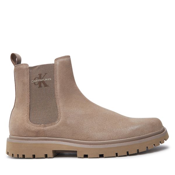Calvin Klein Jeans Боти тип челси Calvin Klein Jeans YM0YM01080 Бежов