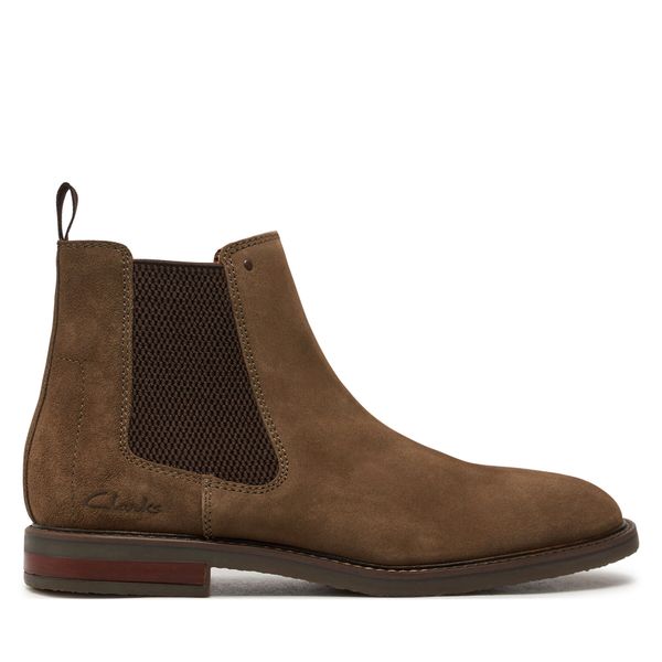 Clarks Боти тип челси Clarks Jaxen Easy 26179437 Кафяв