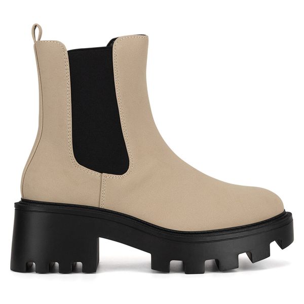 DeeZee Боти тип челси DeeZee WYL3949-1A Бежов