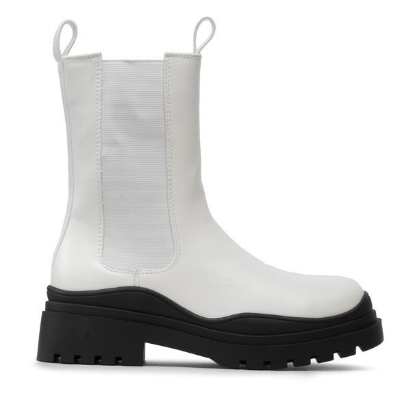 DeeZee Боти тип челси DeeZee ZAL90152-1 Бял