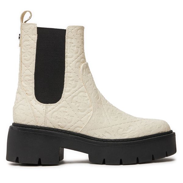 Guess Боти тип челси Guess Shuze FLTSHU FAL10 Бял