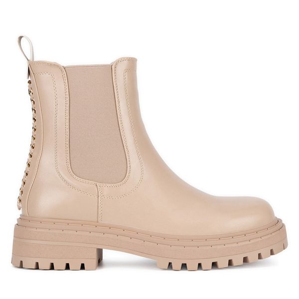 Jenny Fairy Боти тип челси Jenny Fairy HY60208-1 Бежов