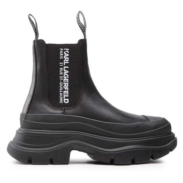 KARL LAGERFELD Боти тип челси KARL LAGERFELD KL42944 Черен