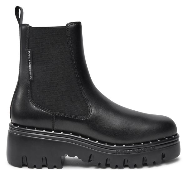 KARL LAGERFELD Боти тип челси KARL LAGERFELD KL45344 Черен