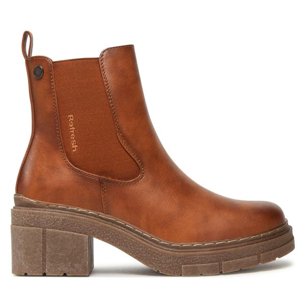 Refresh Боти тип челси Refresh 170997 Кафяв