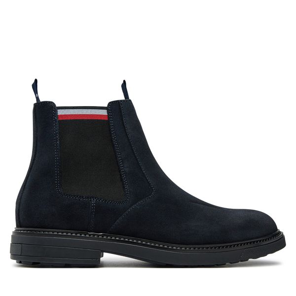 Tommy Hilfiger Боти тип челси Tommy Hilfiger Chelsea FM0FM05191 Тъмносин
