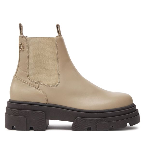 Tommy Hilfiger Боти тип челси Tommy Hilfiger Combat FW0FW08089 Бежов