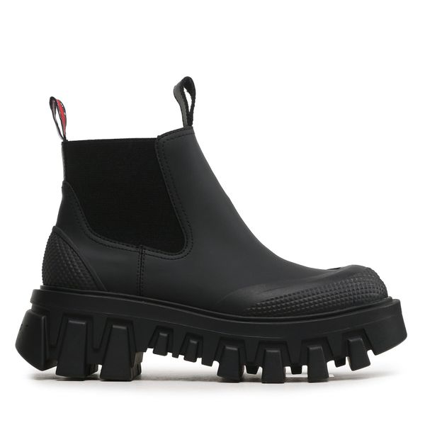 Tommy Jeans Боти тип челси Tommy Jeans Tjw Rubber Rain Boot EN0EN02234 Черен