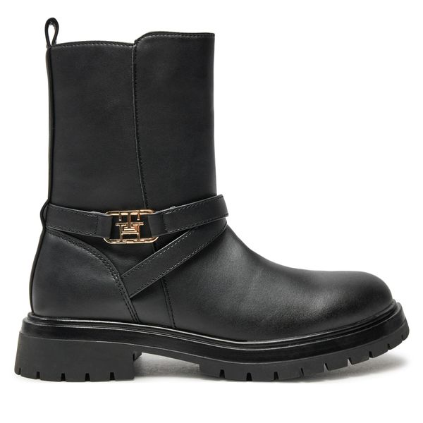 Tommy Hilfiger Боти Tommy Hilfiger Boot T3A5-33574-1351 S Черен