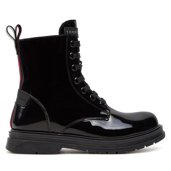 Tommy Hilfiger Боти Tommy Hilfiger T4A5-33588-0775 M Черен