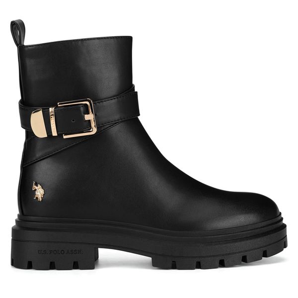 U.S. Polo Assn. Боти U.S. Polo Assn. ALICJA004W/DY1 Черен