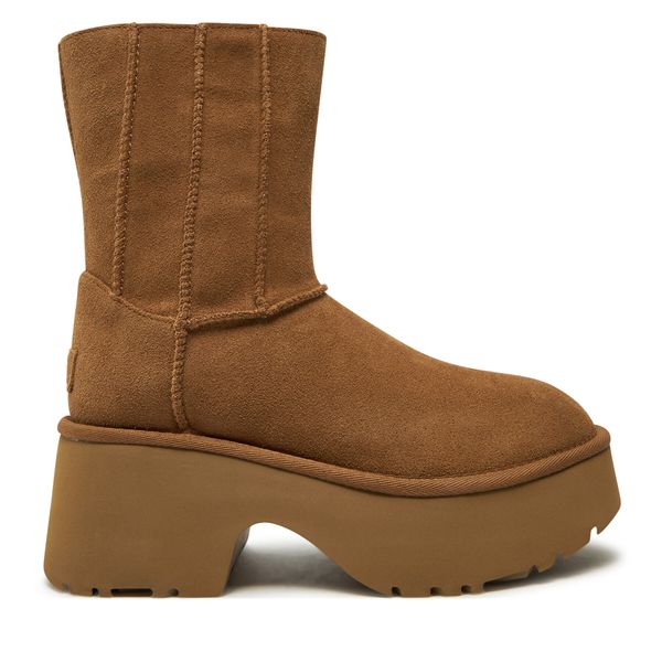 Ugg Боти Ugg W Classic Twin Seam New Heights 1158313 Кафяв