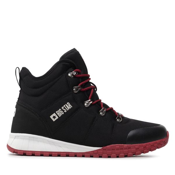 Big Star Shoes Ботуши Big Star Shoes KK174112 Черен