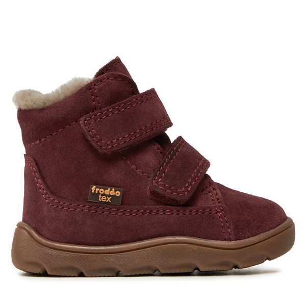 Froddo Ботуши Froddo Zeru Tex Furry Barefoot G2110149-5 M Червен