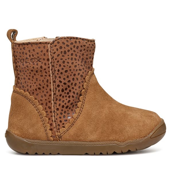 Geox Ботуши Geox B Macchia Girl B264PA 00722 C6627 Кафяв
