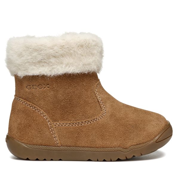 Geox Ботуши Geox B Macchia Girl B464PC 00022 C6627 Кафяв