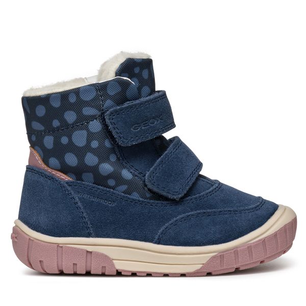 Geox Ботуши Geox B Omar Girl Wpf B462LB 022MN C4002 S Тъмносин