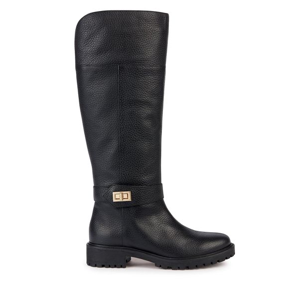 Geox Ботуши Geox D Hoara D36FTD 00046 C9999 Черен