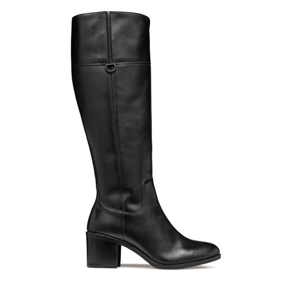 Geox Ботуши Geox D New Asheel D46FSA 00043 C9999 Черен