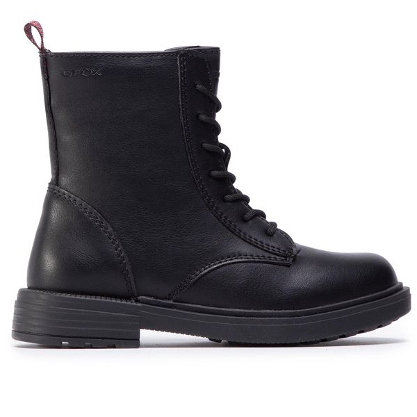Geox Ботуши Geox J Eclair G. D J049QD 000BC C9999 S Черен