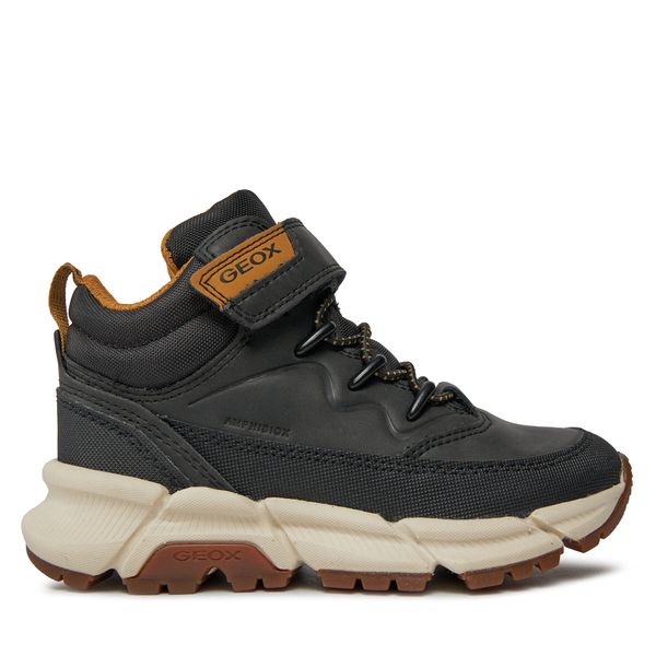 Geox Ботуши Geox J Flexyper Plus Boy J36LCG 0MEFU C9241 M Черен