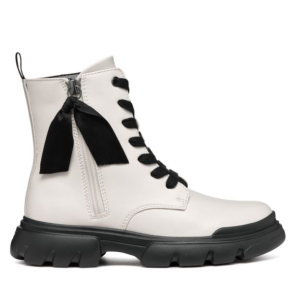 Geox Ботуши Geox J Junette Girl J36HVG 000BC C1M9B S Екрю