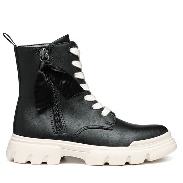 Geox Ботуши Geox J Junette Girl J36HVG 000BC C9B1P M Черен