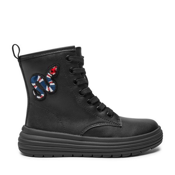 Geox Ботуши Geox J Phaolae Girl J46ETD 000BC C9999 M Черен