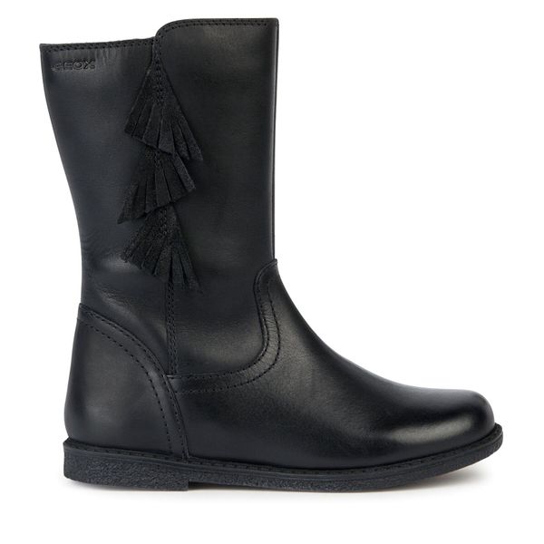 Geox Ботуши Geox J Shawntel Girl J364EC 00043 C9999 S Черен