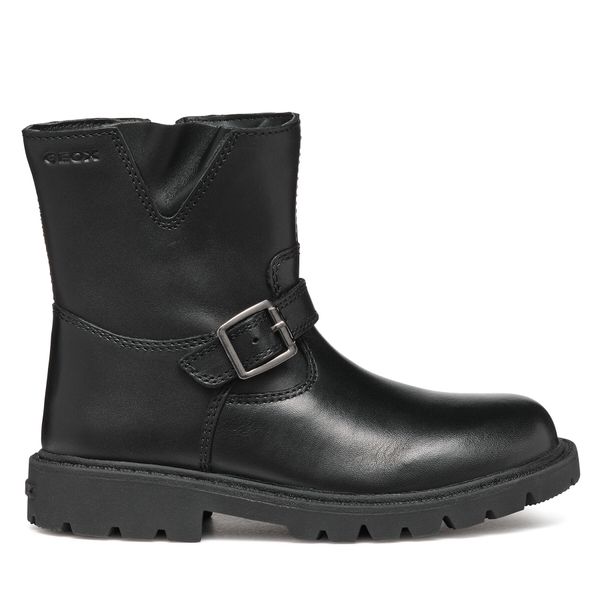 Geox Ботуши Geox J Shaylax Girl J46EXB 00085 C9999 D Черен