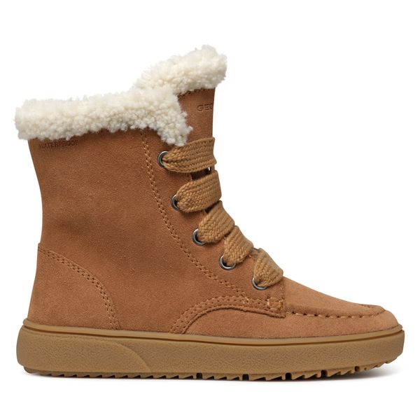 Geox Ботуши Geox J Theleven Girl Wpf J46HYC 00022 C6627 M Кафяв