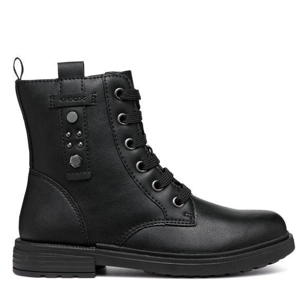 Geox Ботуши Geox Jr Eclair J469QM 0009F C9999 S Черен