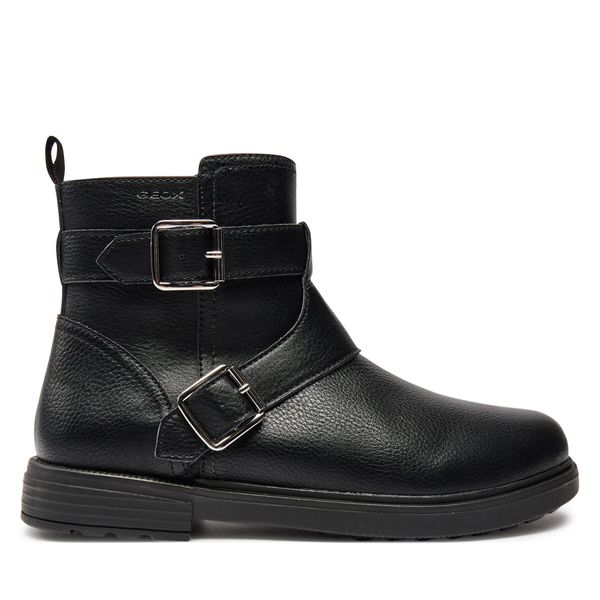 Geox Ботуши Geox Jr Eclair J469QX 000BU C9999 D Черен