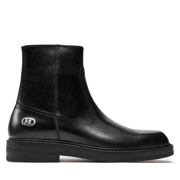 KARL LAGERFELD Ботуши KARL LAGERFELD KL11440 Черен