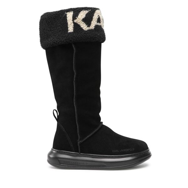 KARL LAGERFELD Ботуши KARL LAGERFELD KL44582 Черен