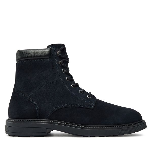 Tommy Hilfiger Ботуши Tommy Hilfiger Outdoor Suede FM0FM05193 Тъмносин