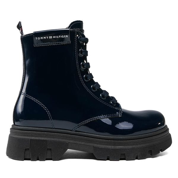 Tommy Hilfiger Ботуши Tommy Hilfiger T4A5-33040-0775 M Син