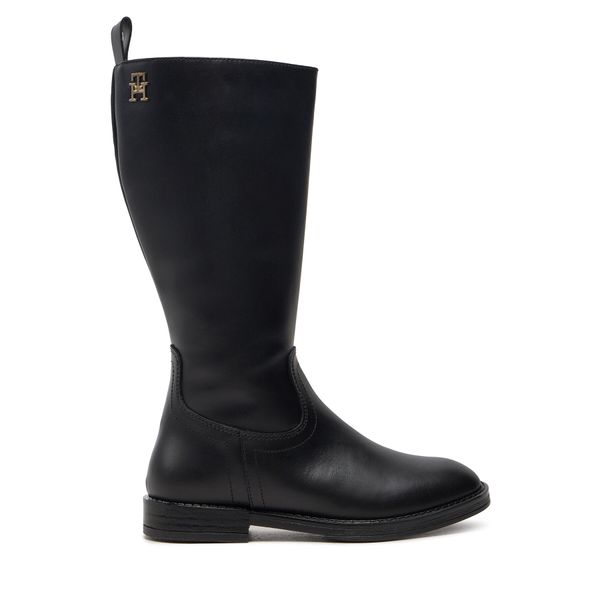 Tommy Hilfiger Ботуши Tommy Hilfiger T4A6-33591-0092999 M Черен