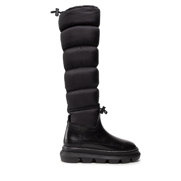 Tory Burch Ботуши Tory Burch Sleeping Bag Tall Boot 142046 Черен