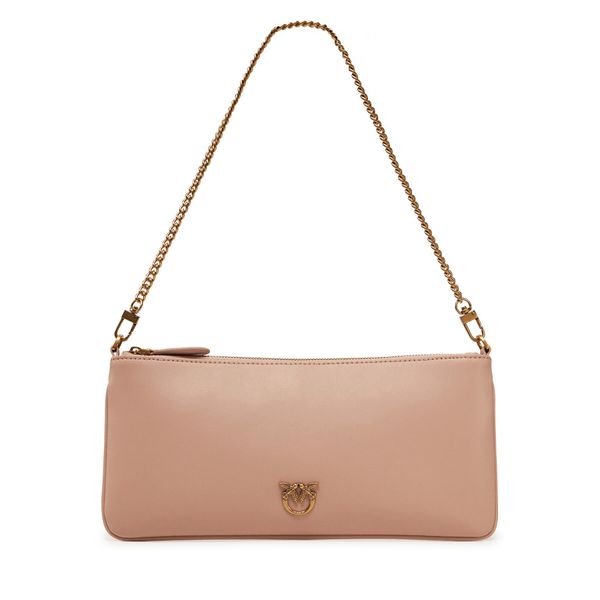 PINKO Чанта „Плик“ PINKO Horizontal Flat AI 24-25 102747 A20F Розов