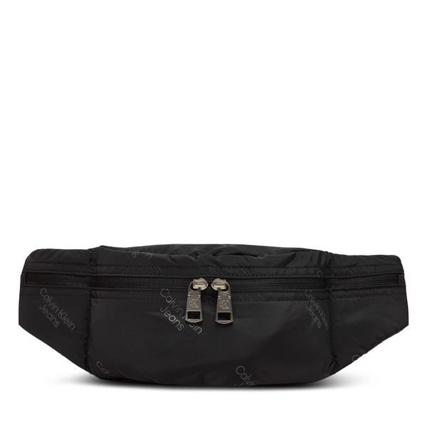 Calvin Klein Jeans Чанта за кръст Calvin Klein Jeans Sport Essentials Waistbag40 Aop K50K511718 Black/Pinstripe Grey 01R