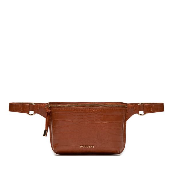 Puccini Чанта за кръст Puccini TM244 Кафяв