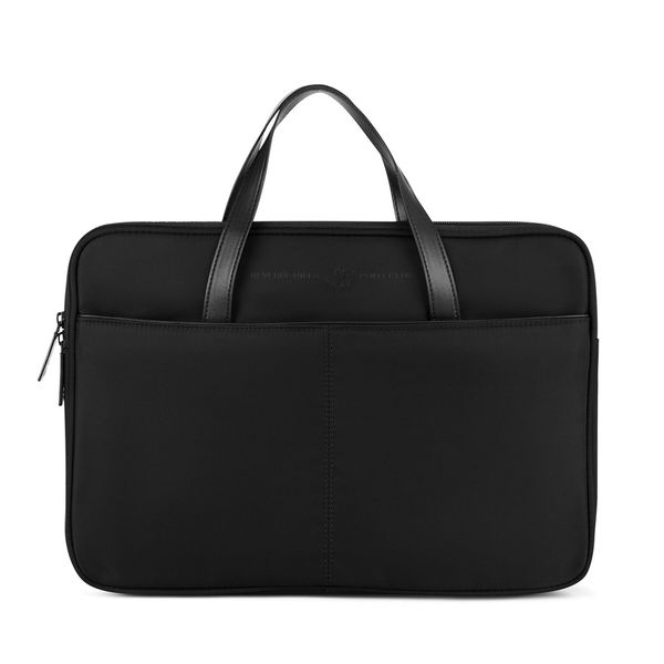 Beverly Hills Polo Club Чанта за лаптоп Beverly Hills Polo Club BHPC-K-027-06 Черен