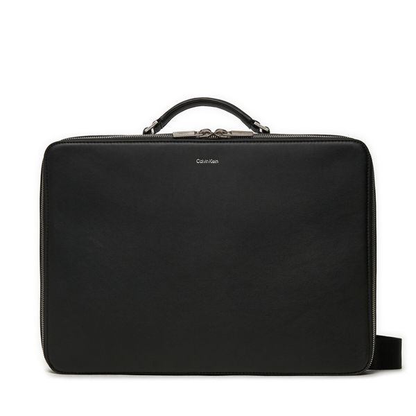 Calvin Klein Чанта за лаптоп Calvin Klein Ck Sleek Laptop Bag K50K512738 Черен