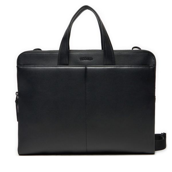 Calvin Klein Чанта за лаптоп Calvin Klein Clean Essential 2G Laptop Bag K50K512190 Черен