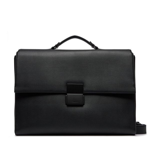 Calvin Klein Чанта за лаптоп Calvin Klein Iconic Plaque Laptop Bag K50K511651 Ck Black BEH